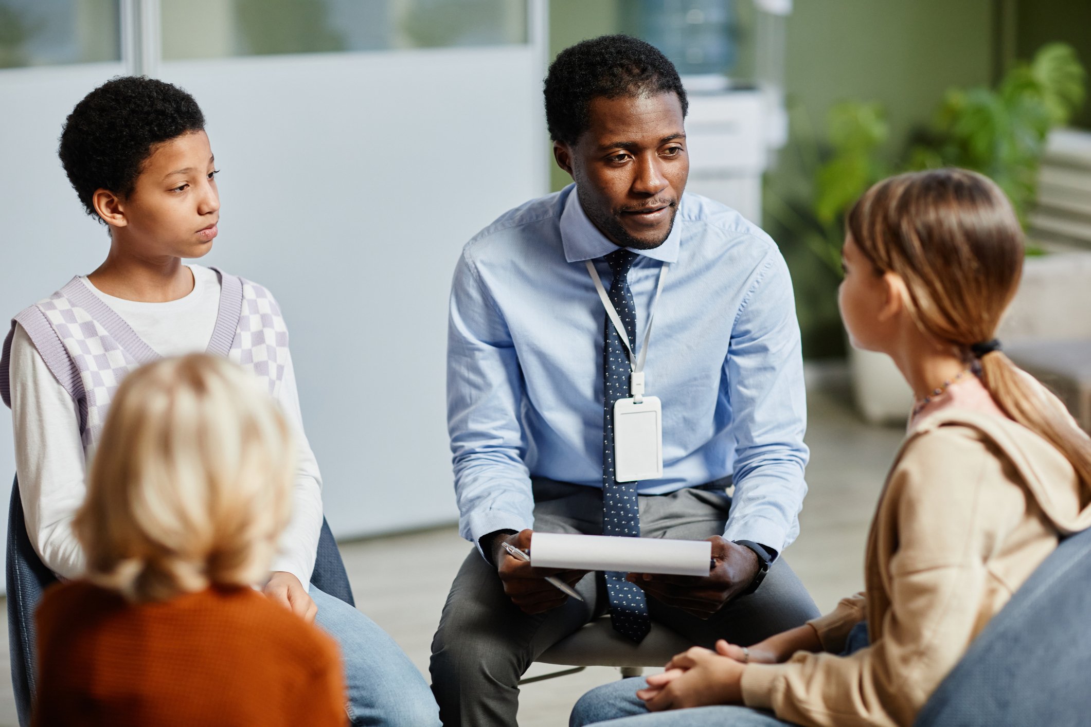 A group of behavioral health professionals and mental health clinicians 