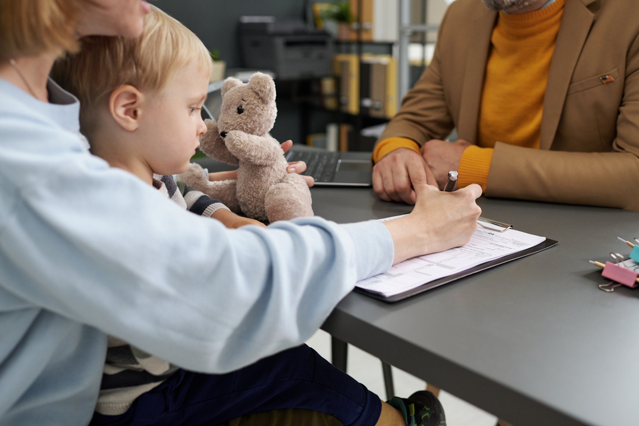 Case management for foster children