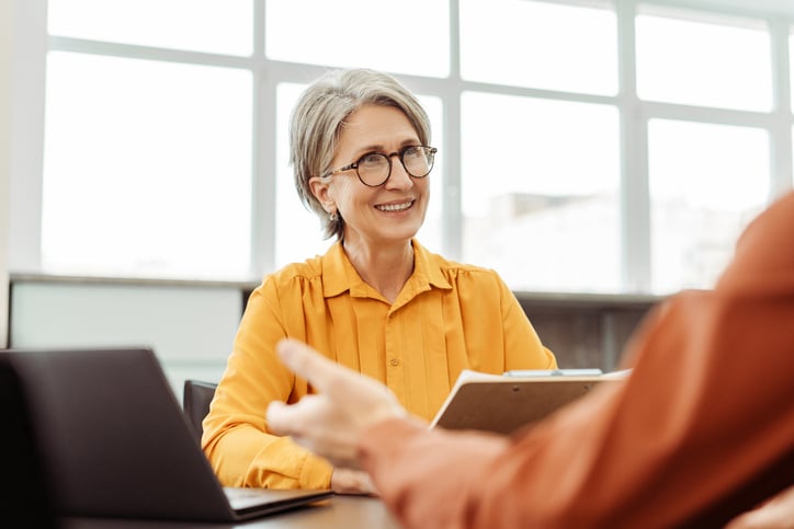 Therapy session with AI clinical notes