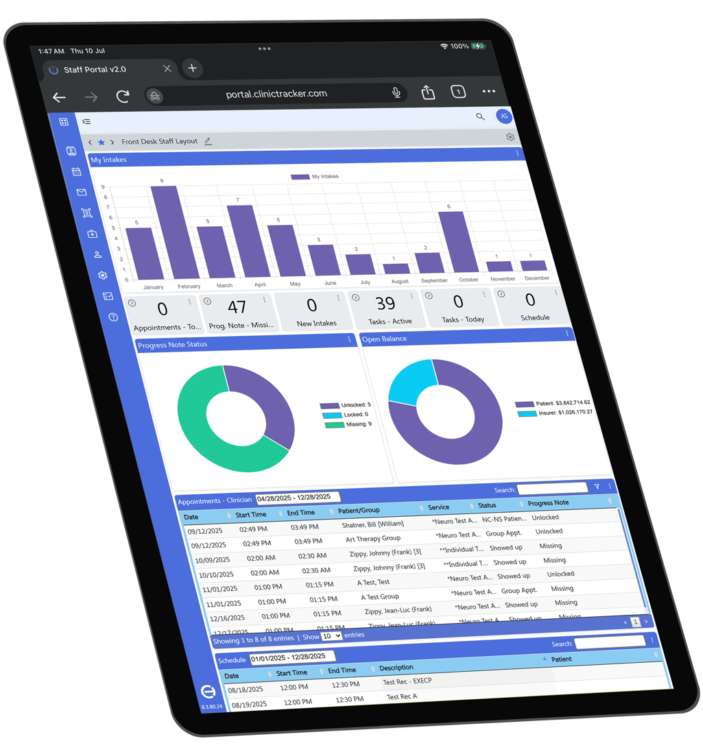 ClinicTracker | Behavioral Health EHR Software