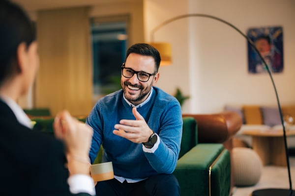 With the support of AI-powered documentation tools like Clinical Scribe, a therapist is able to maintain more direct eye contact with patients as they deliver mental health support