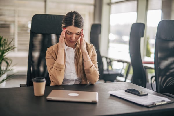 A mental health provider exhibits signs of burnout, raising mental health awareness issues among providers in the behavioral health field