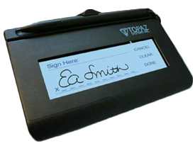 Topaz-SignatureGem-LCD-1×5-Series