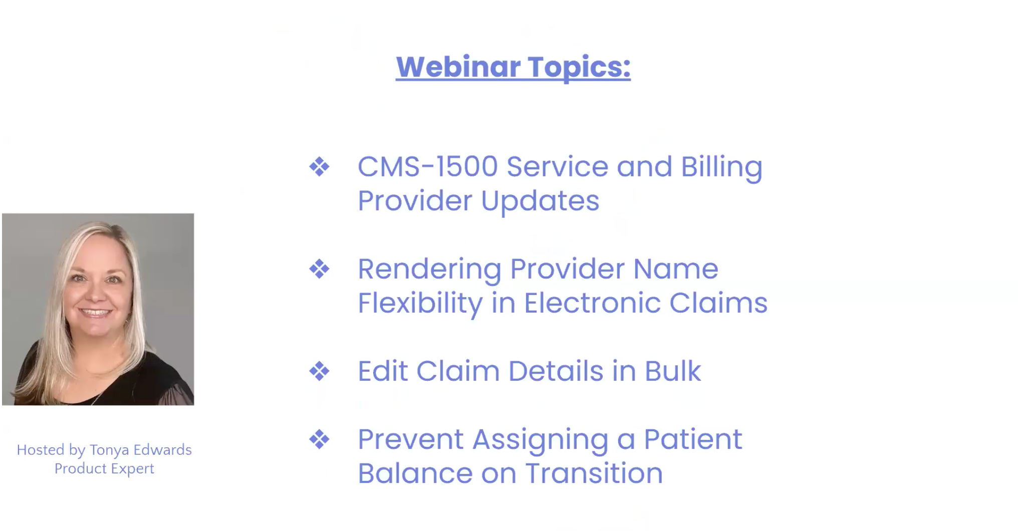 What's New: BillingTracker Enhancements